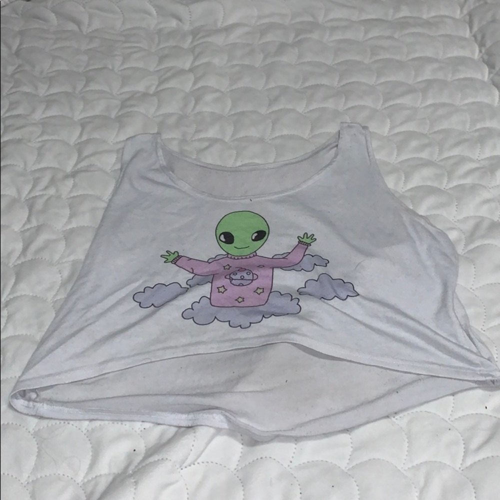 Alien crop top